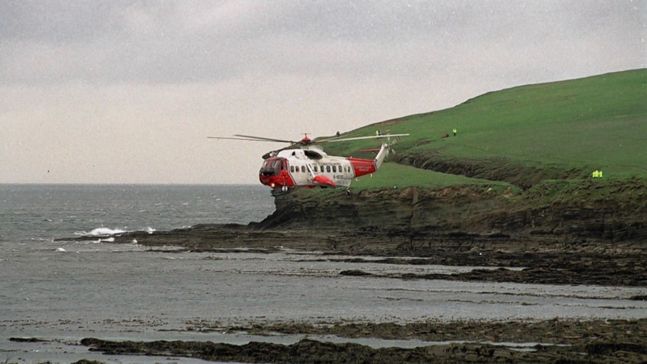 Shetland Coastguard were called at around 7pm